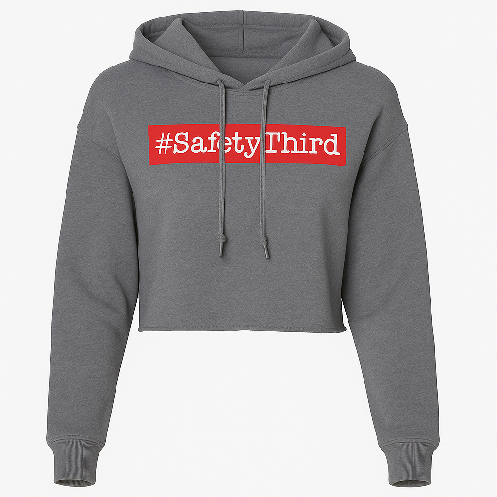 Women’s Cropped Hoodie – Bold Looks. Intentional Living.