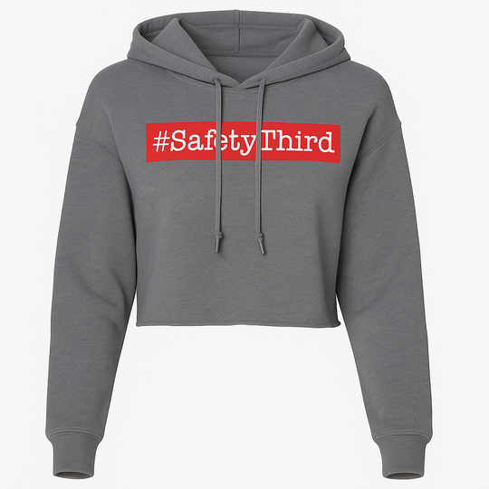 Women’s Cropped Hoodie – Bold Looks. Intentional Living.