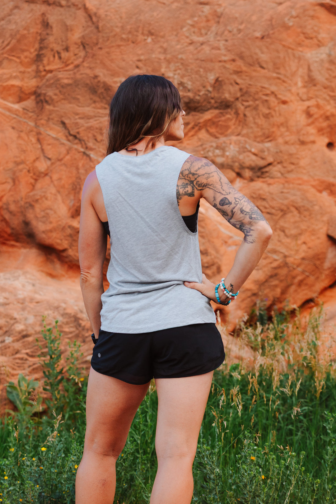 Women’s Muscle Tank – Strength in Simplicity