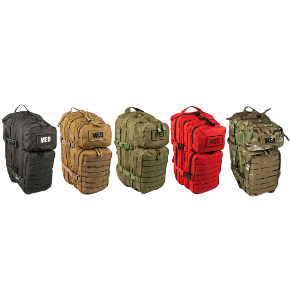Advanced Tactical Trauma Kit | First Aid Backpack w/Bleeding Control & Trauma Care