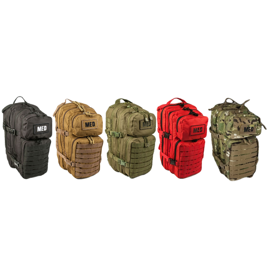 Advanced Tactical Trauma Kit | First Aid Backpack w/Bleeding Control & Trauma Care